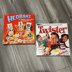 Interactive Games - 2 Games - Twister & Headbanz